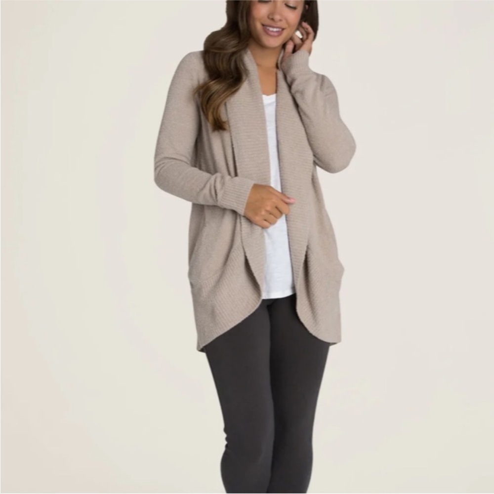 Barefoot Dreams CozyChic Lite Circle Cardigan • Size S • Lounge